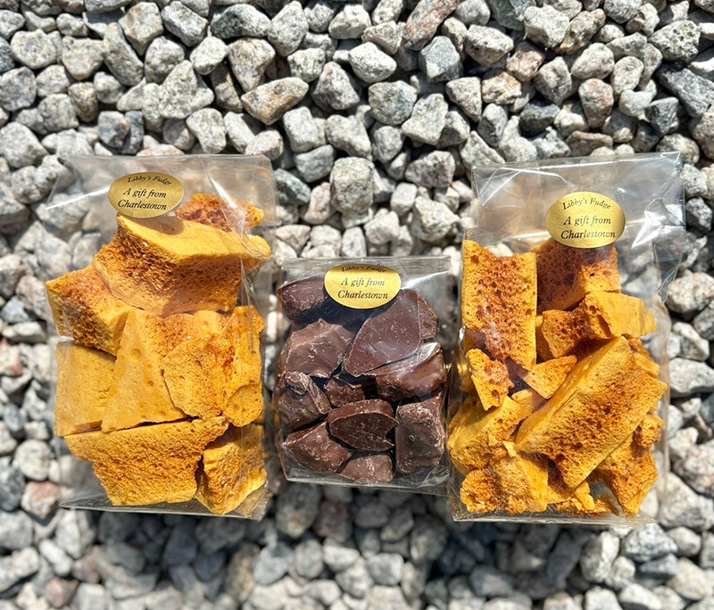 Plain and Chocolate coated Honeycomb